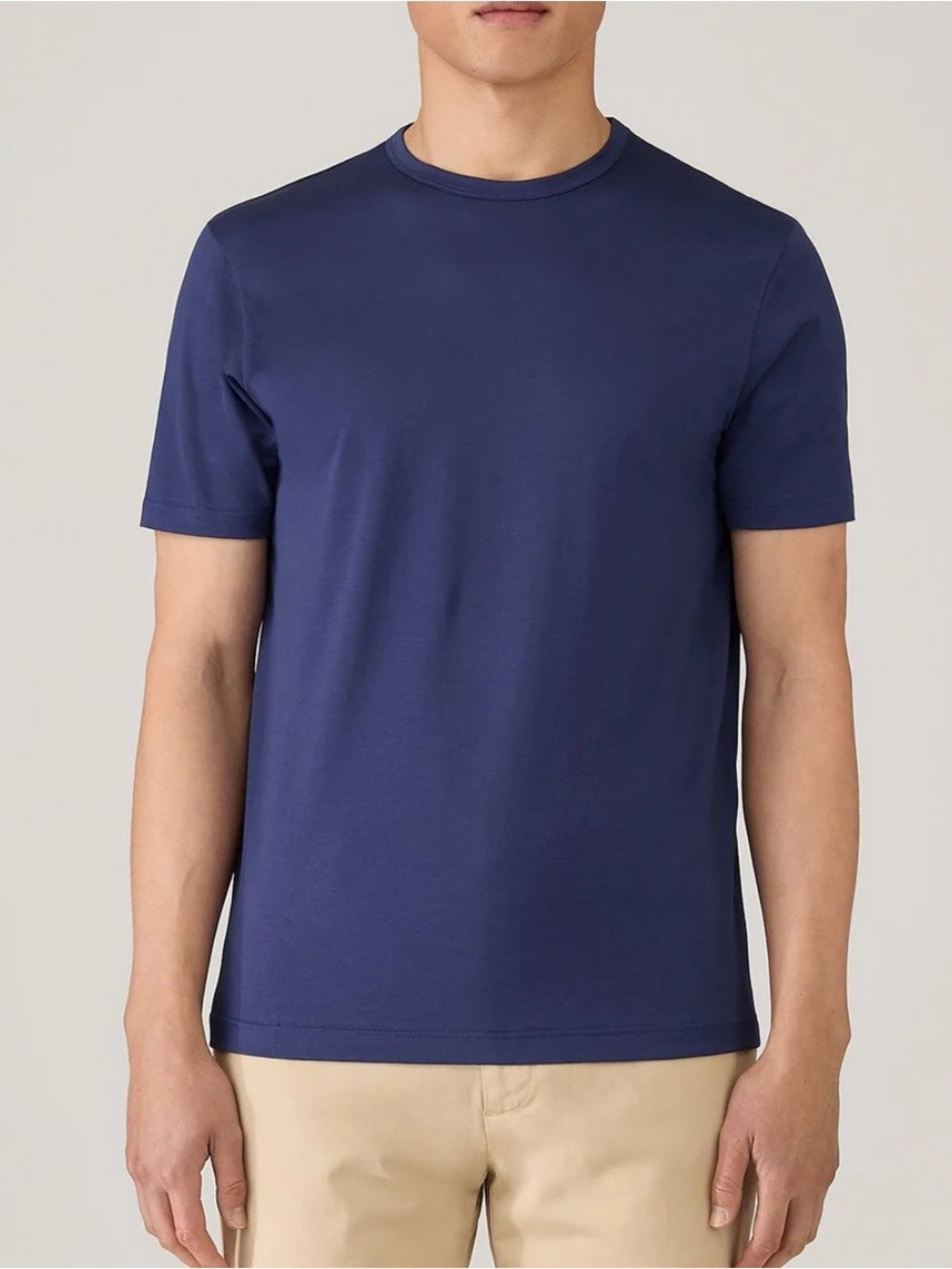 Like New! Sunspel England 1860
Ink Blue Crewneck T-shirt Size
Medium